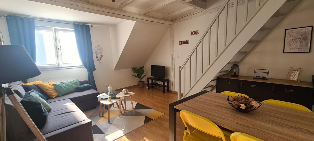 Ferienwohnung Duplex Au Centre Avec Parking - L'Etoile Obernai Exterior foto