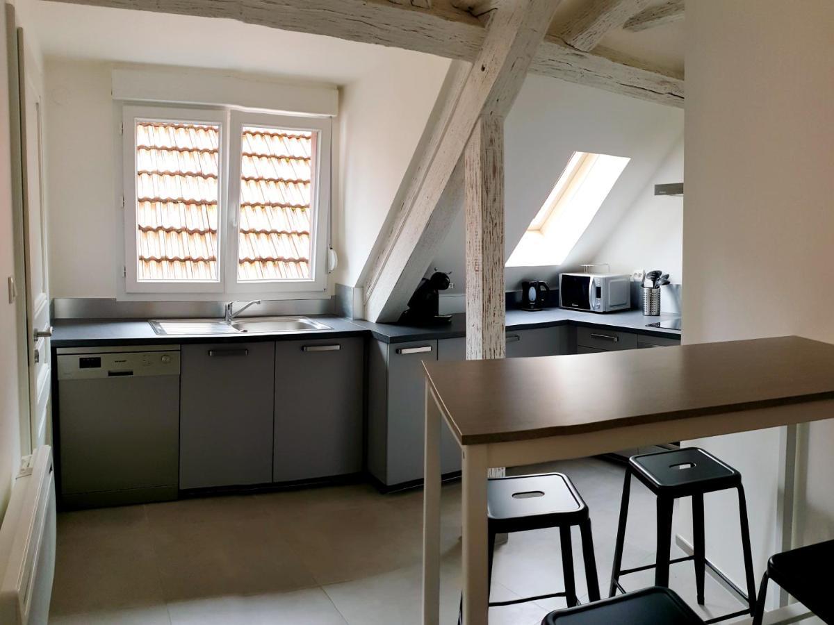 Ferienwohnung Duplex Au Centre Avec Parking - L'Etoile Obernai Exterior foto